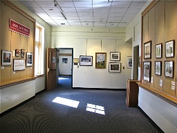 Gallery and community room in March, 2011