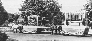 H & H Organ Factory float