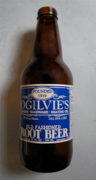 Ogilvies Root Beer Bottle