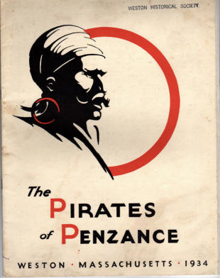 Pirates of Penzance Program Cover